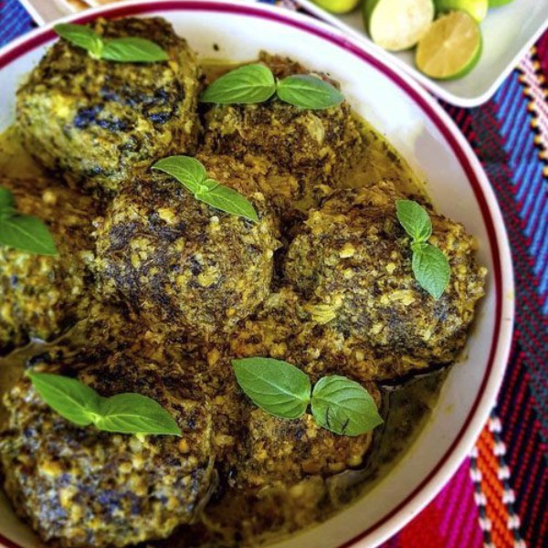 کوفته سبزی کتویی